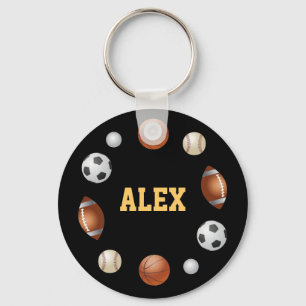 Alex World of Sports Chaveiro - Preto
