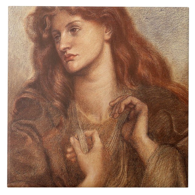 Alexa Wilding (Jovem Elegante Com Cabelo Vermelho) (Frente)