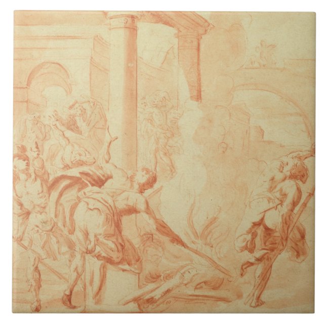 Alexander e Thais em seu throu bêbedo da agitação (Frente)