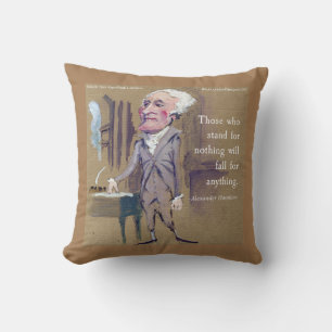 Alexander Hamilton e Citação Almofada