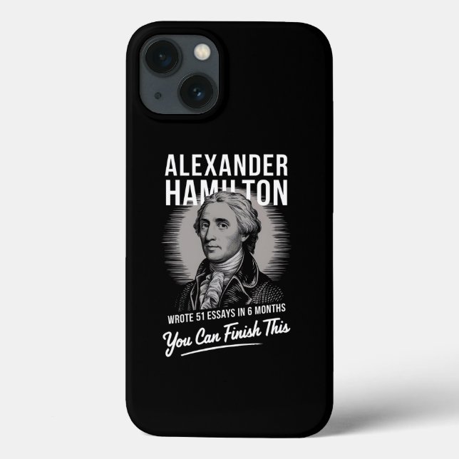 Alexander Hamilton Escreveu 51 Ensaios Em 6 Meses (Verso)