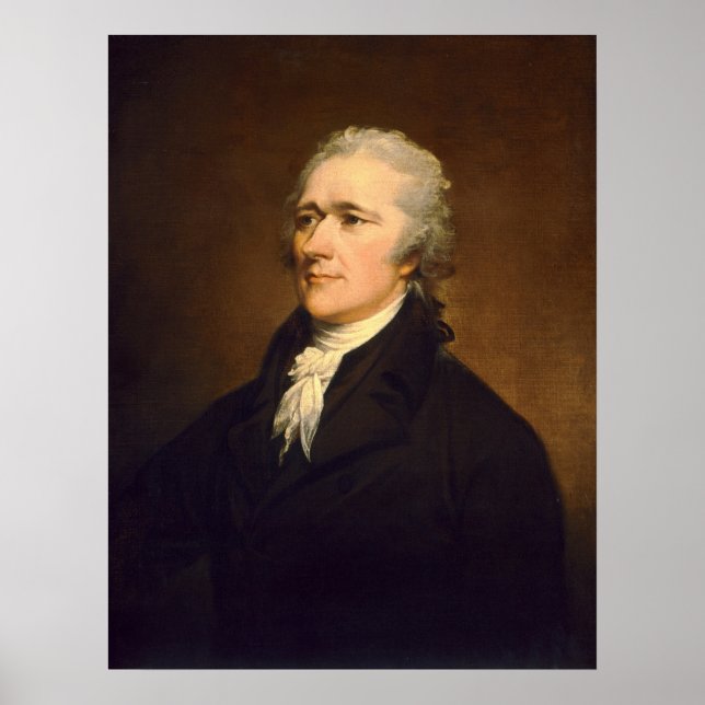 Alexander Hamilton - John Trumbull Fine Art Poster (Frente)