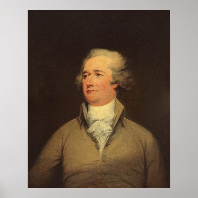 Alexander Hamilton - John Trumbull Fine Art Poster (Frente)