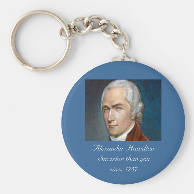 Alexander Hamilton Smarter do que a sua chaveiro d (Frente)