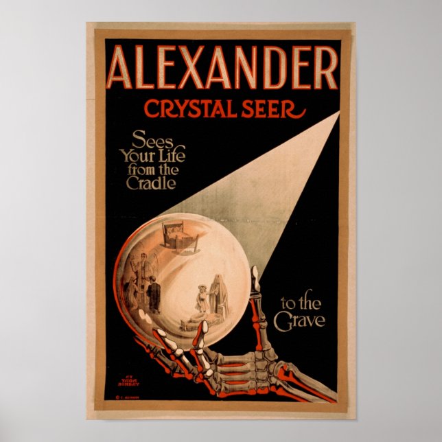 ALEXANDER O POSTER VINTAGE DO SEER (Frente)