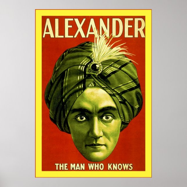 Alexander ~ Vintage Poster (Frente)