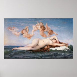 Alexandre Cabanel o nascimento do poster de Venus