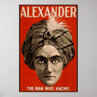 Alexandre, o homem que conhece Magic Poster