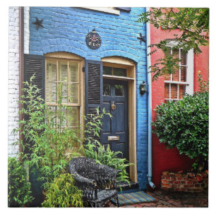 Alexandria VA - Edifício Com Marca de Incêndio