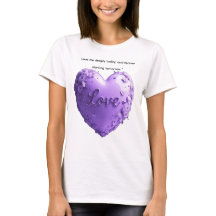 AlexDizaine "Amor Eterno" Camiseta 3D Coração Lava