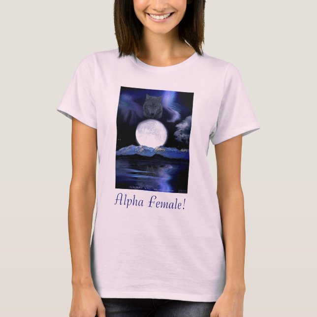 "Alfa Mulher! V" Tops & Hoodies (Frente)