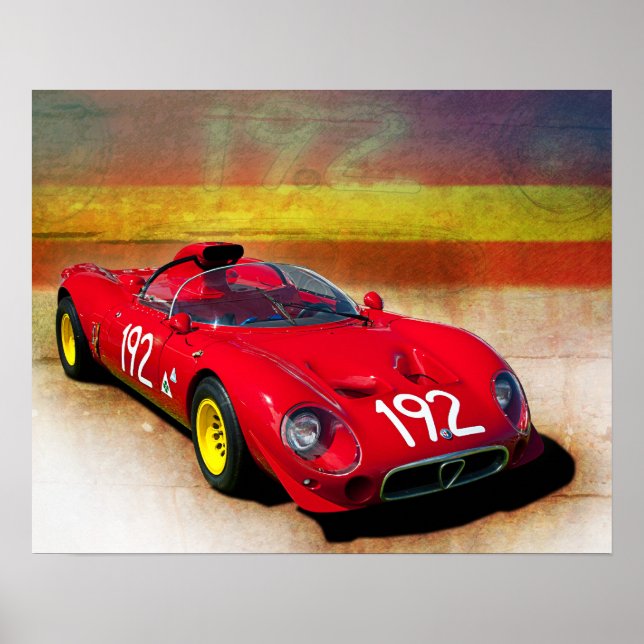 Alfa Romoeo Periscopica Poster (Frente)
