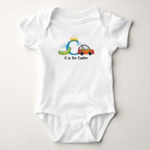 Alfabeto C para camisetas rapazes