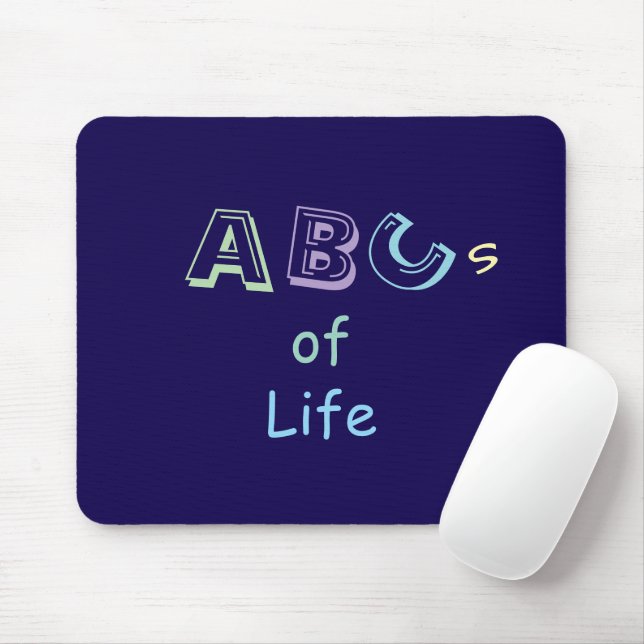 Alfabeto da Vida Mousepad (Com mouse)
