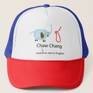 alfabeto tailandês significa boné de Chang Chaw Ch
