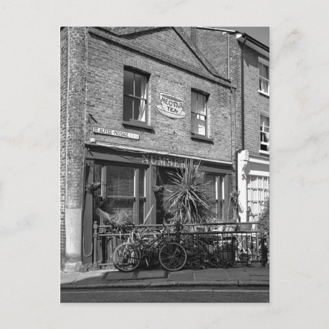 Alfege Passage Greenwich, cartão postal britânico  (Frente)