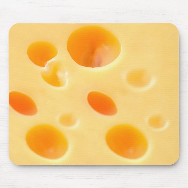 Alfombrilla ratón fondo queso / cheese mousepad (Frente)