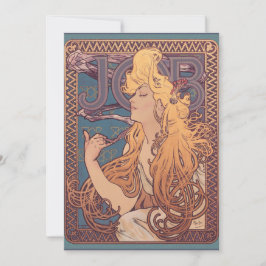 Alfonse Mucha Job Art Nouveau mulher