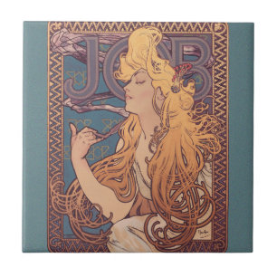 Alfonse Mucha Job Art Nouveau mulher