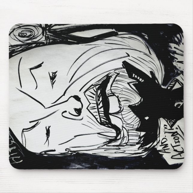 Alfred Hitchcock Mousepad by J. Gatsby Original  (Frente)