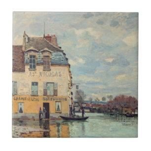 Alfred Sisley - Inundações em Port-Marly