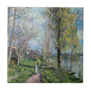 Alfred Sisley - Margens do Sena em By