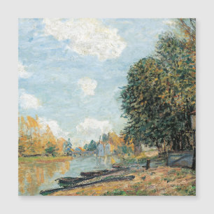 Alfred Sisley Moret: As margens do rio Loing
