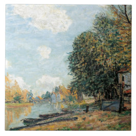 Alfred Sisley Moret: As margens do rio Loing