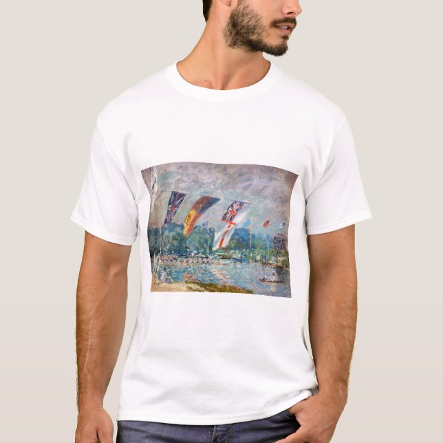 Alfred Sisley - Regata em Molesey (Frente)