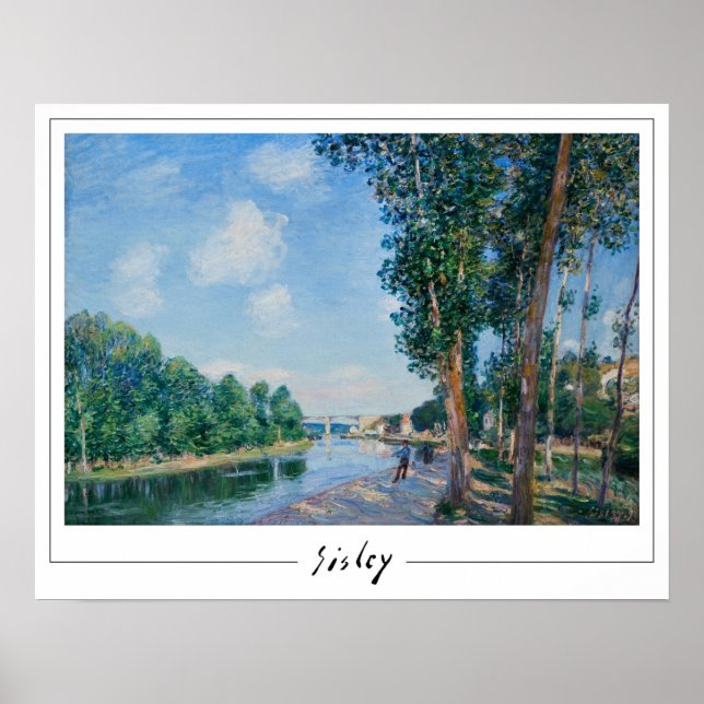 Alfred Sisley Zedign Art Poster nº 11 (Frente)