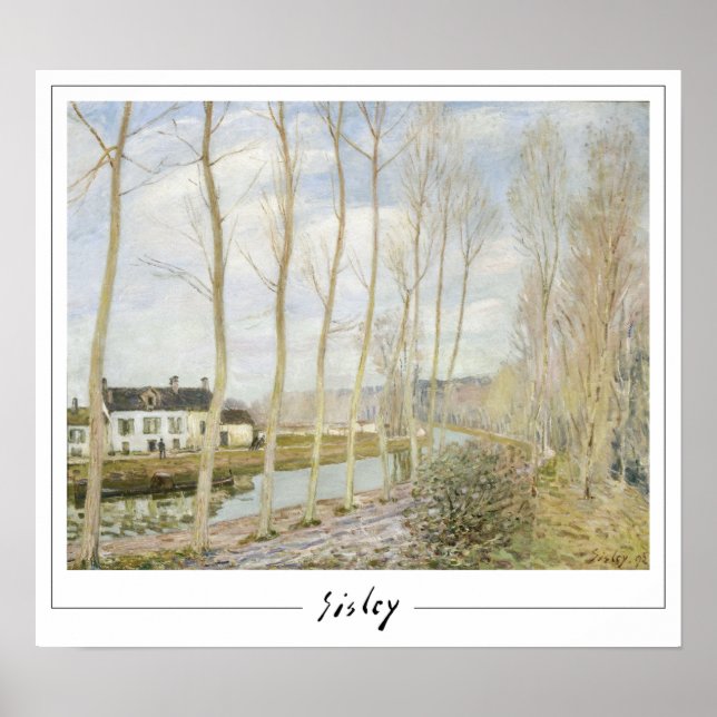 Alfred Sisley Zedign Art Poster nº 12 (Frente)