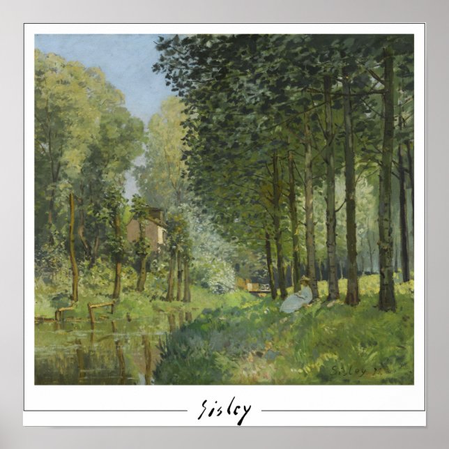 Alfred Sisley Zedign Art Poster nº 13 (Frente)