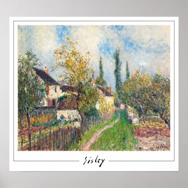 Alfred Sisley Zedign Art Poster nº 15 (Frente)