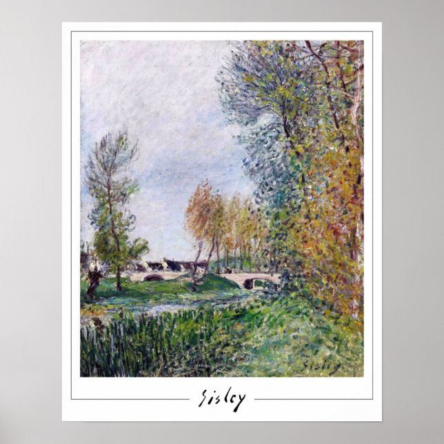 Alfred Sisley Zedign Art Poster nº 179 (Frente)