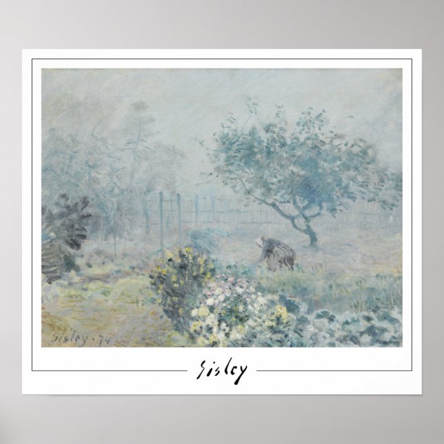Alfred Sisley Zedign Art Poster nº 8 (Frente)