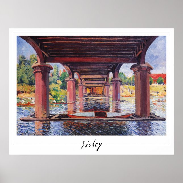 Alfred Sisley Zedign Art Poster nº 83 (Frente)