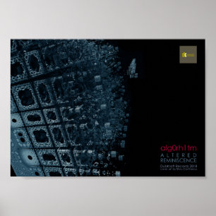 Alg0rh1tm - Altered Reminiscence Album Art Poster