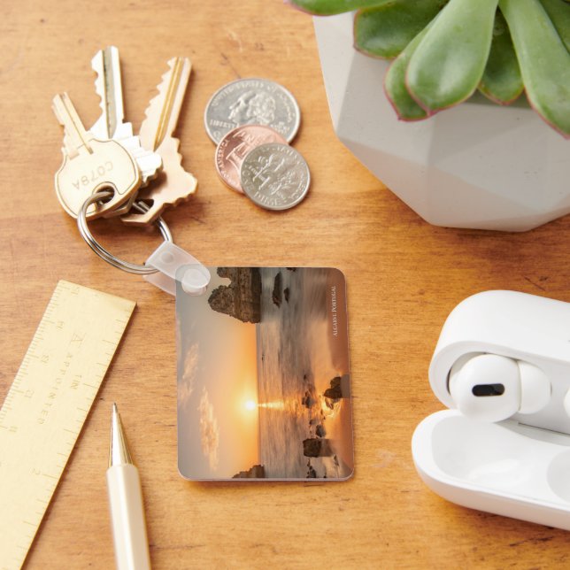 Algarve Portugal Sunset Chaveiro (Mesa)