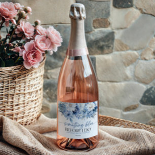 Algo Azul Antes de Fazer Chuveiro de Noiva Floral