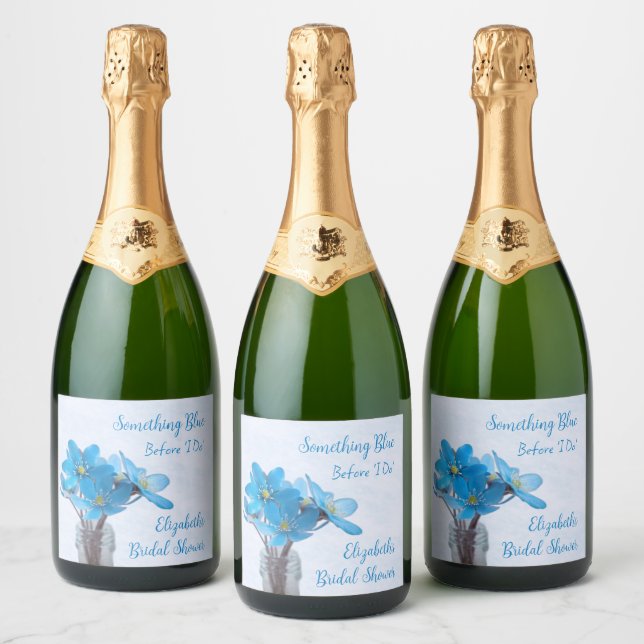 Algo Azul Antes do Chá de Noiva (Garrafas)