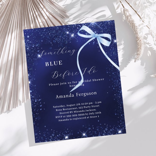 Algo azul antes que eu faça o "Chuveiro Bridal" (Criador carregado)