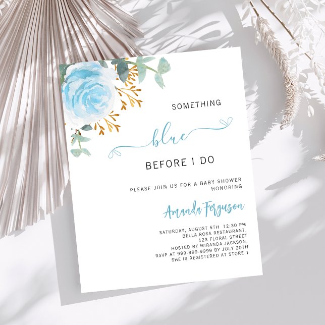 Algo azul antes que eu faça um banho floral. (Criador carregado)