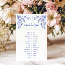 Algo Azul Ela iria Preferencialmente Jogo de Chá