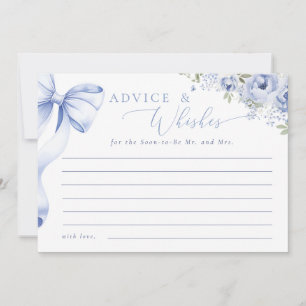 Algo Azul Floral Conselhos & Desejos
