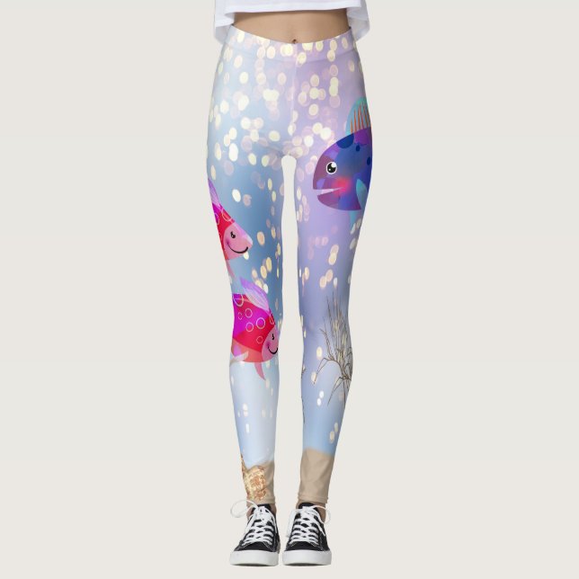 Algo é Leggings Fishy (Frente)