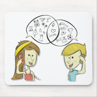 algo em Mousepad comum