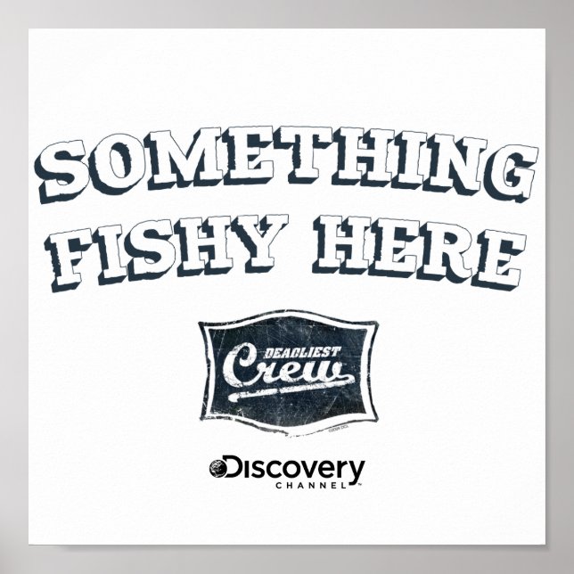 Algo Fishy Aqui Poster (Frente)