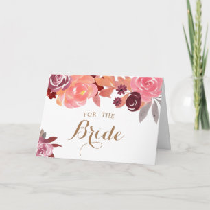 algo novo e antigo cartão de noiva azul emprestado