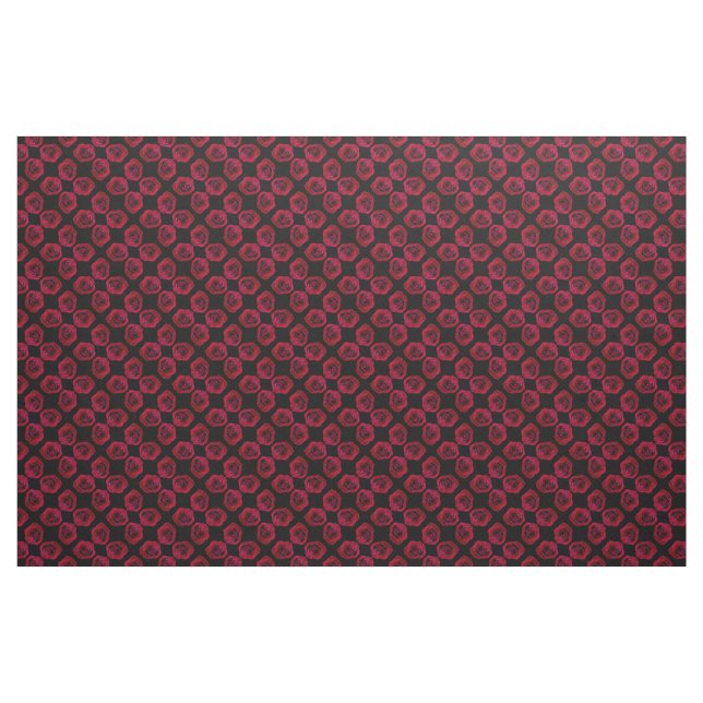 Algodão do Tecido do Tecido rosa ou Poly Custom (Fat Quarter)
