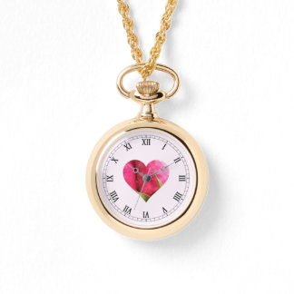 Algodão Núcleo Cor-de-Rosa Rosa Colar